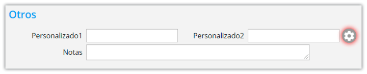 Campos personalizados