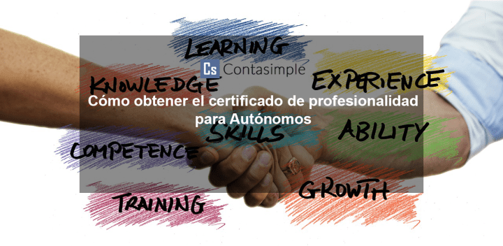 Cómo obtener el certificado de profesionalidad para autonomos