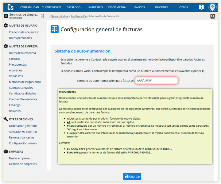 Personaliza tu sistema de auto-numeración de facturas