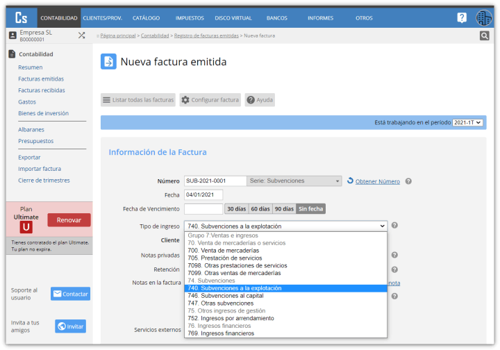 Cómo contabilizar subvenciones